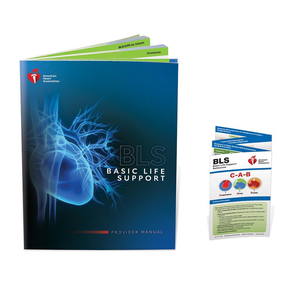 AHA BLS Provider Book - Nation Wide Health CPR