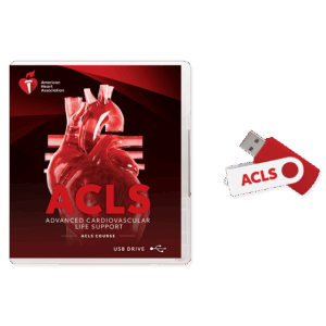 AHA ACLS Course Videos on USB Drive