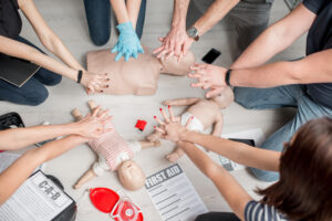 Instructor-led cpr training course vs online training only