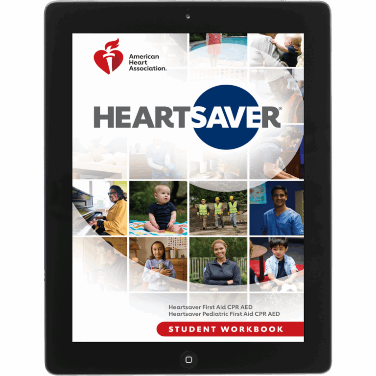 AHA Heartsaver First Aid CPR AED Student eBook - Nation Wide Health CPR