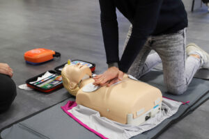 first aid course - company safety - cardiac massage - Basic Life Support