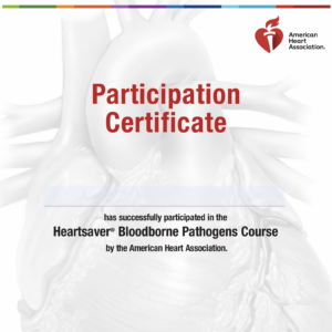 Heartsaver® Bloodborne Pathogens Certification